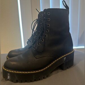 Dr. Martens Shriver Women’s Leather Heeled Boots